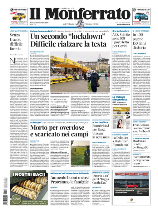 Il Monferrato - Edizione 84 del 10/11/2020